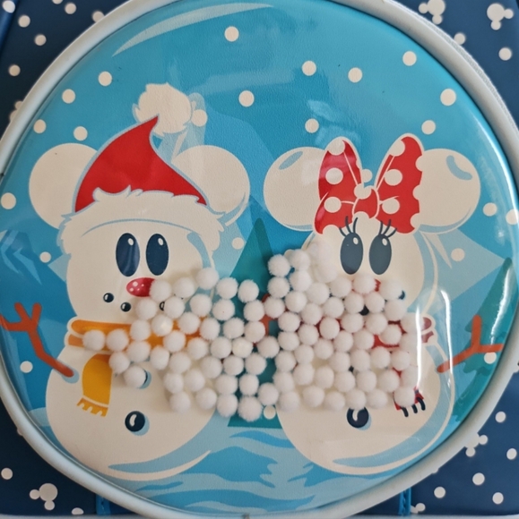 Loungefly Snowglobe Mickey and Minnie mini backpack - Picture 5 of 5